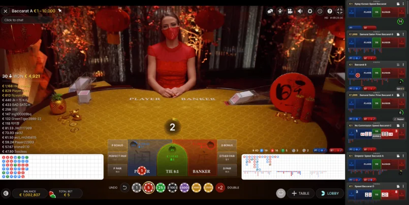 Luật chơi Baccarat cơ bản